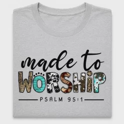 Made To Worship DTF Transfer Design