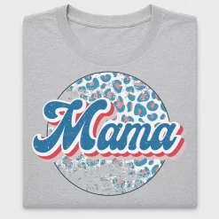 Mama Leopard Fourth of July DTF Transfer