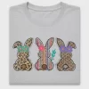 Leopard Easter Bunny DTF Transfer