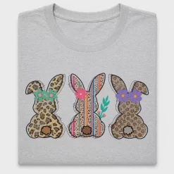 Leopard Easter Bunny DTF Transfer