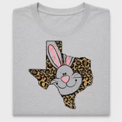 Texas Bunny Leopard DTF Transfer