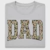 Camo Dad DTF Transfer Design