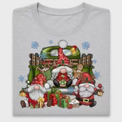 Christmas Gnome Truck DTF Transfer