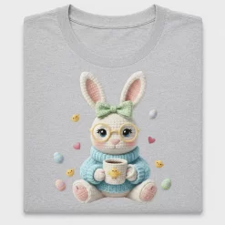 Cozy Easter Bunny DTF Transfer