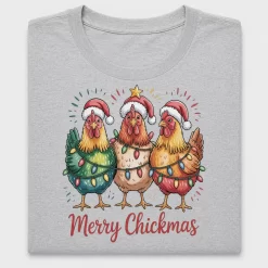 Merry Chickmas Christmas DTF Transfer