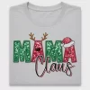 Mama Claus Christmas DTF Transfer
