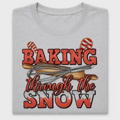 Winter Baking Through the Snow DTF Transfer