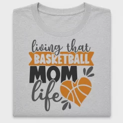 Living That Basketball Mom Life DTF Transfer