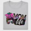 Mom Life Messy Bun DTF Transfer