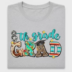 8th Grade GRAD DTF Transfer Design