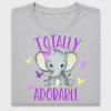 Totally Adorable Elephant DTF Transfer
