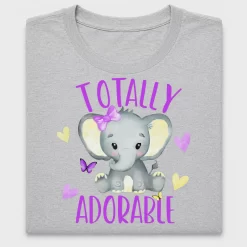 Totally Adorable Elephant DTF Transfer