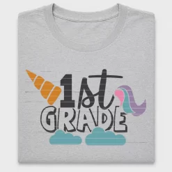 1st Grade Unicorn DTF Transfer