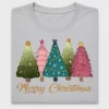 Whimsical Christmas Trees DTF Transfer