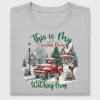 Christmas Movie Watching Mug DTF Transfer