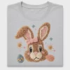 Faux Yarn Easter Bunny DTF Transfer