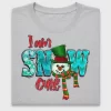 I Ahm Snow Cute Snowman DTF Transfer