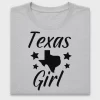Texas Girl State Outline DTF Transfer