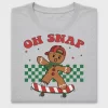 Oh Snap Gingerbread Boy DTF Transfer