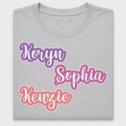 Custom Name Calligraphy DTF Transfer