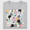 Adorable Cat Crowd DTF Transfer