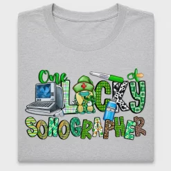 One Lucky Sonographer DTF Transfer
