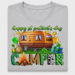 Happy St Patrick's Day Camper DTF Transfer