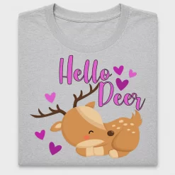 Hello Deer Cute Baby DTF Transfer