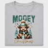 Mooey Christmas Highland Cow DTF Transfer