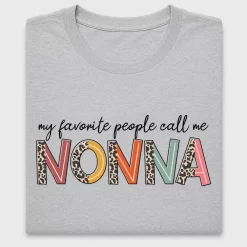 Nonna Leopard Print DTF Transfer