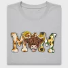 Mama Highland Cow Sunflower DTF Transfer