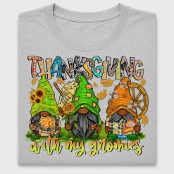 Thanksgiving Gnomies DTF Transfer