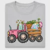 Easter Bunny Tractor DTF Transfer