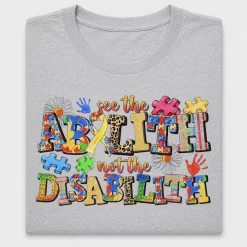Autism Awareness See the Ability DTF Transfer