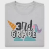 3rd Grade Unicorn DTF Transfer