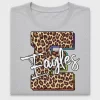 Eagles Leopard Print DTF Transfer