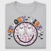 Halloween Ghost Smiley Face DTF Transfer