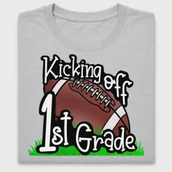 First Grade Kickoff DTF Transfer