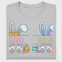 Easter Bunny Monogram DTF Transfer
