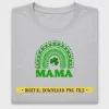 Mama St. Patrick's Day Rainbow DTF Transfer