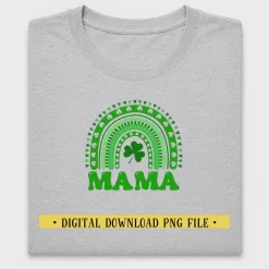 Mama St. Patrick's Day Rainbow DTF Transfer