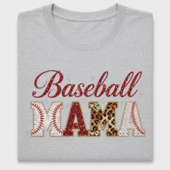 Baseball Mama Glitter DTF Transfer