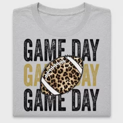 Game Day Leopard Football DTF Transfer