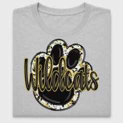 Wildcats Paw Print DTF Transfer
