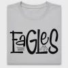 Eagles Doodle Letters DTF Transfer
