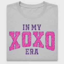Glitter XOXO Era DTF Transfer