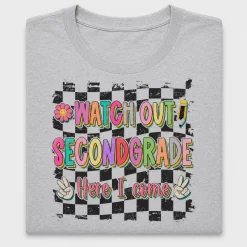 Groovy Second Grade Back to School DTF Transfer