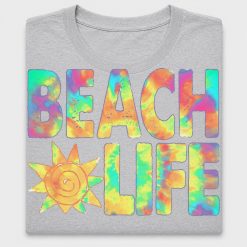 Beach Life Rainbow DTF Transfer