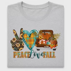 Peace Love Fall DTF Transfer