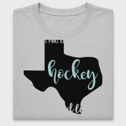 Texas Hockey DTF Transfer Design